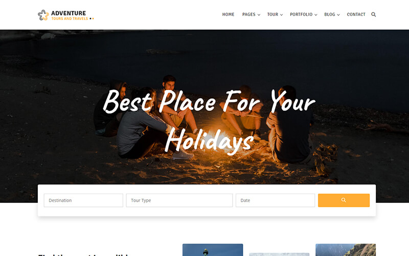 Adventure - Tour and Travel Agency Template