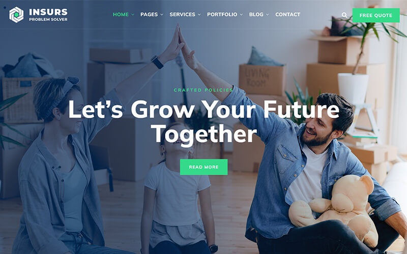 Startup and SasS WordPress Theme